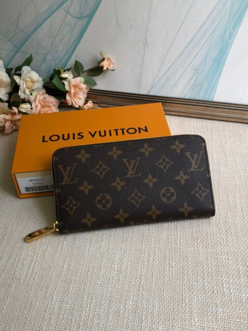 LV Pochette Felicie Monogram Fuchsia Lining